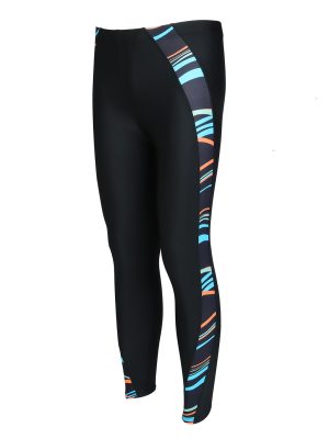 Women's Sportswear Full Tights with Side Print